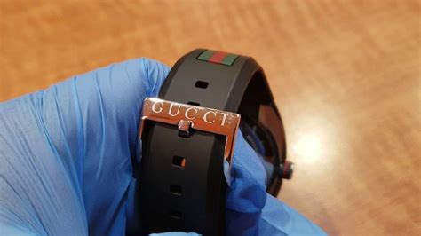 replica iced gucci watch|how to authenticate Gucci watch.